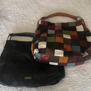 Patchwork leather bag